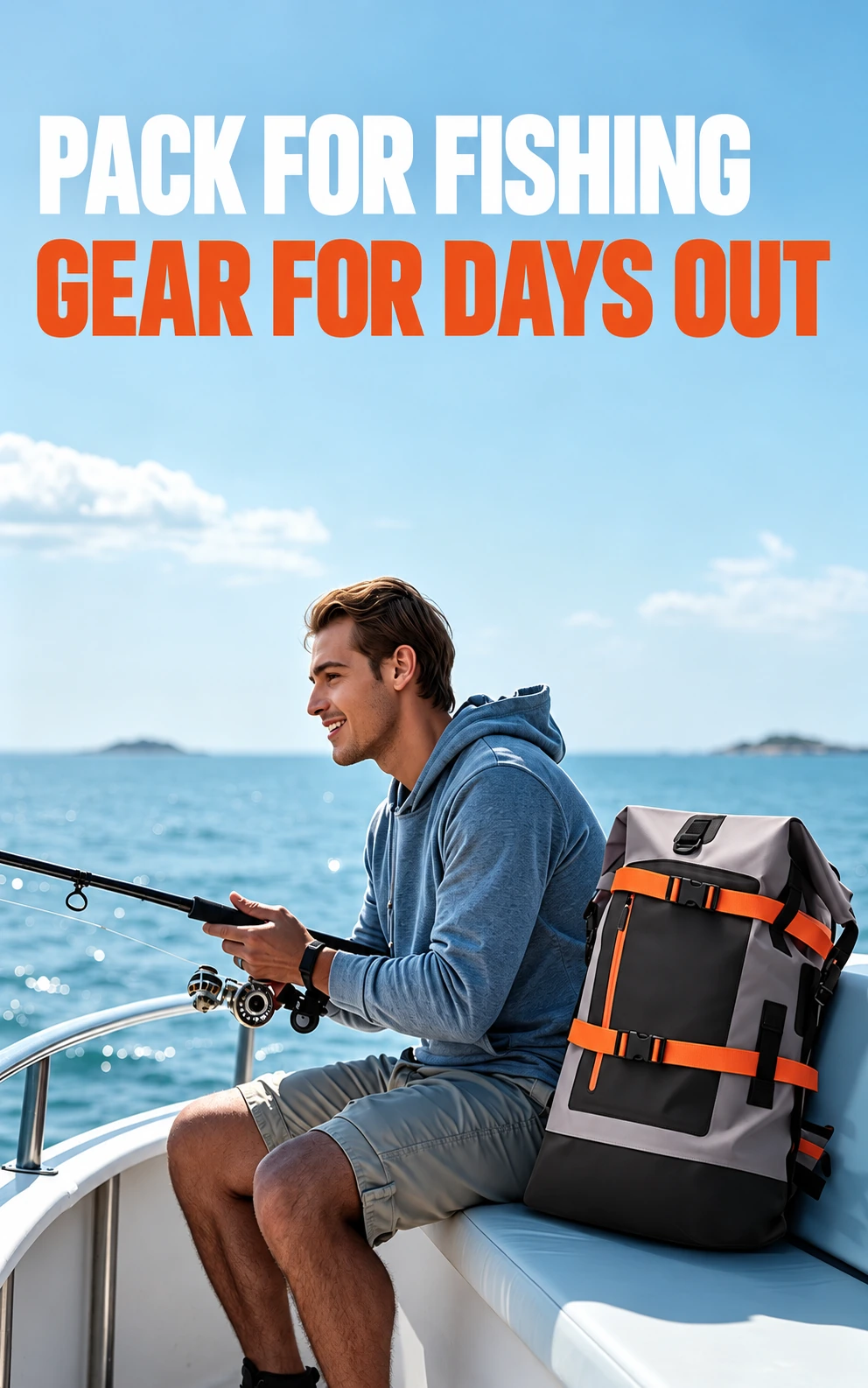 Fishing trip organisation: A boat-side scene illustrating an additional outdoor application.