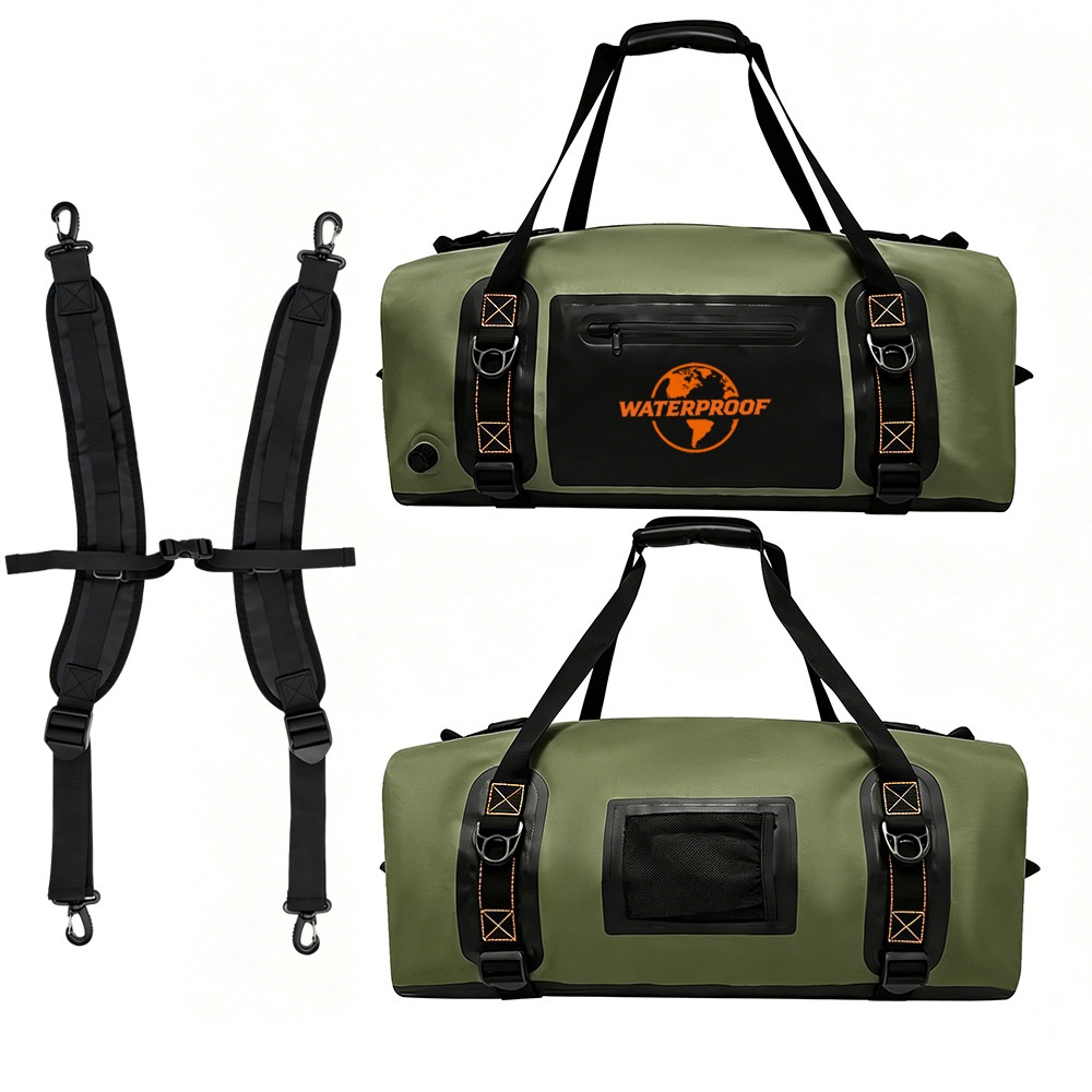 60L / 90L Convertible Waterproof Motorcycle Duffel — product and colour reference