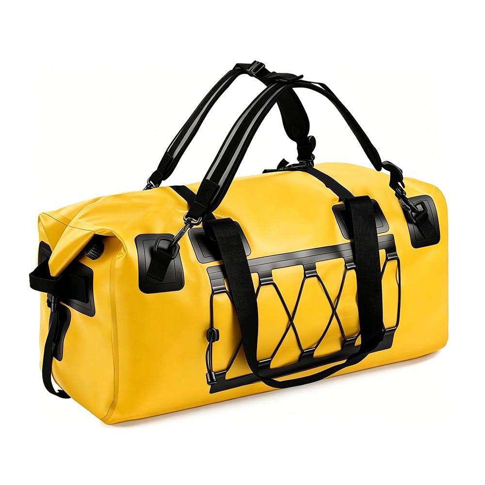 90L Bungee-Front Waterproof Motorcycle Tail Bag — product and colour reference