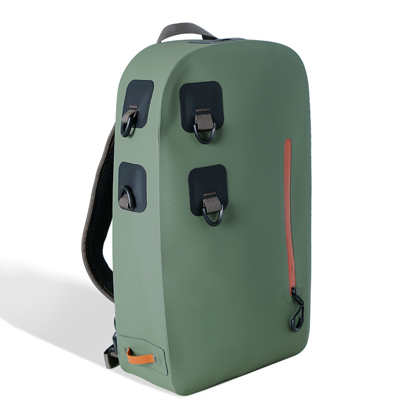 Three-quarter view of slim SW3001 outdoor shoulder bag