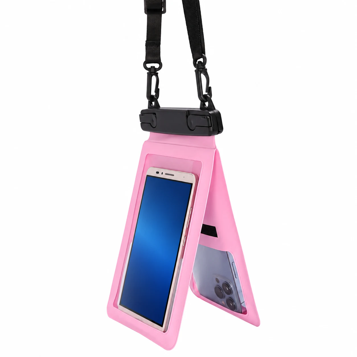 Double-Compartment Waterproof Phone Pouch