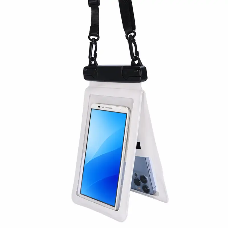 White double-compartment reference