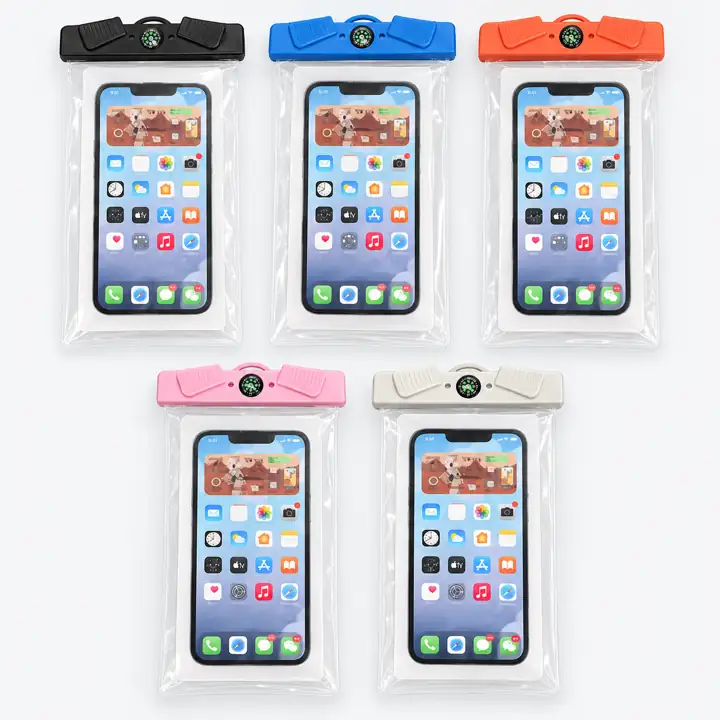 Clear Single-Hook Waterproof Phone Pouch — supplier reference view 4