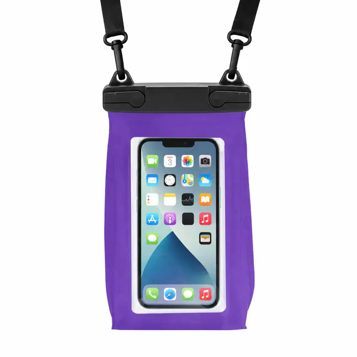 Semi-Transparent PVC Waterproof Phone Pouch — supplier reference view 4