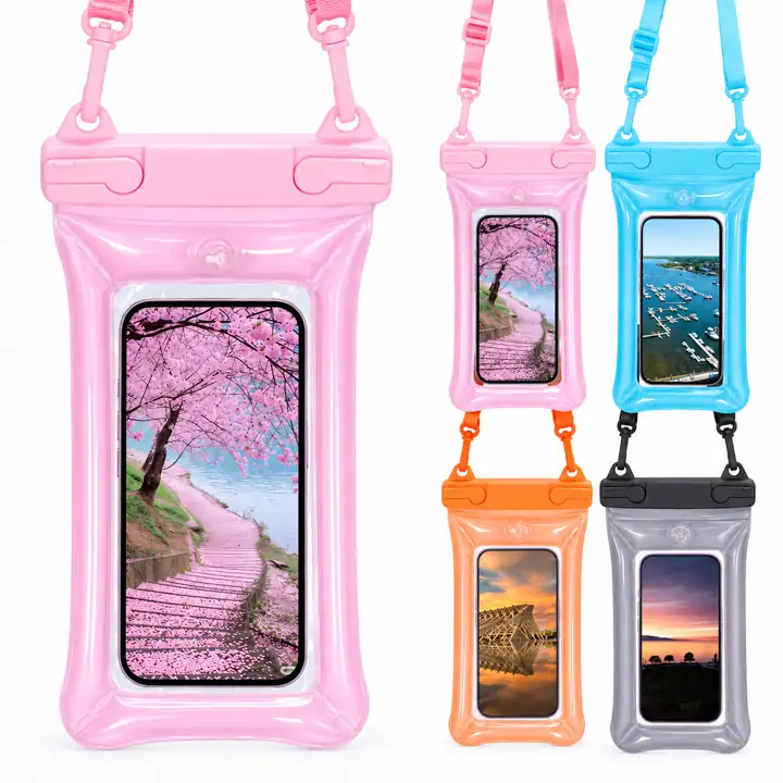 Rounded Air-Edge Waterproof Phone Pouch — product reference