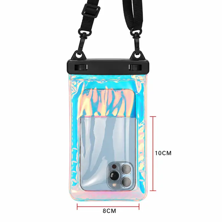 Iridescent Waterproof Phone Pouch — supplier reference view 3