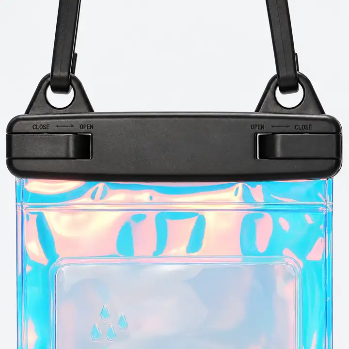 Iridescent Waterproof Phone Pouch — supplier reference view 4