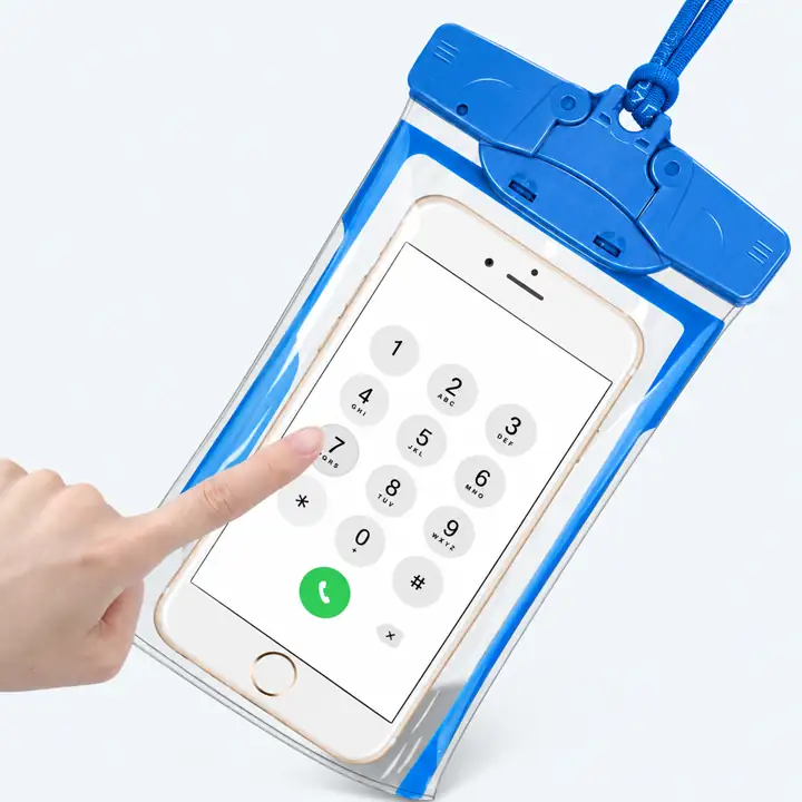 Clear Gusseted TPU Waterproof Phone Pouch — supplier reference view 3