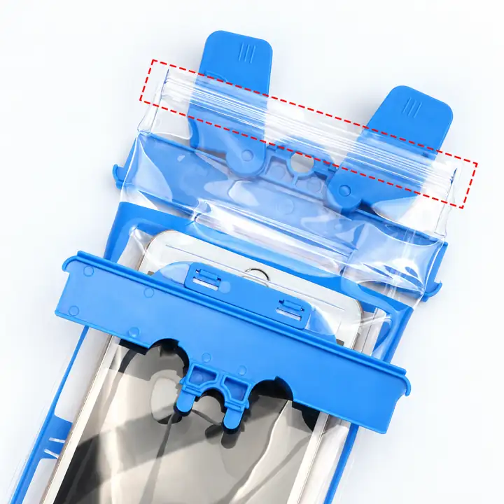 Clear Gusseted TPU Waterproof Phone Pouch — supplier reference view 5