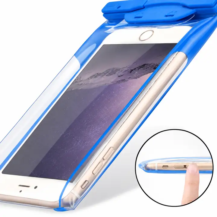 Clear Gusseted TPU Waterproof Phone Pouch — supplier reference view 6