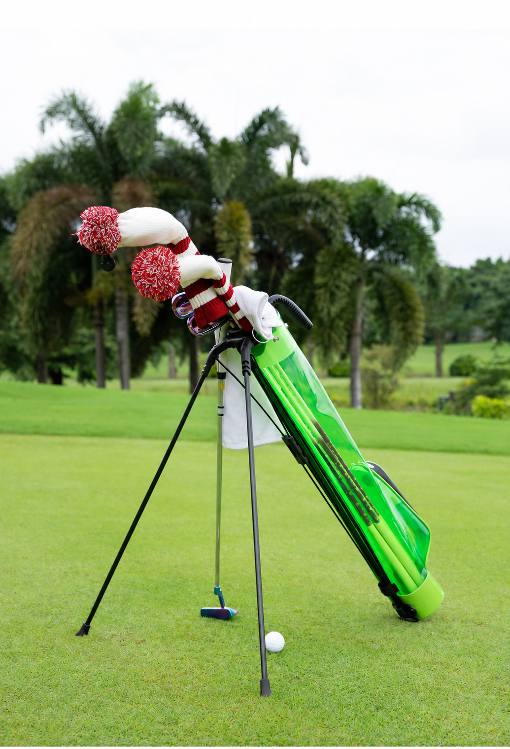 Lightweight TPU Waterproof Golf Pencil Stand Bag — product view