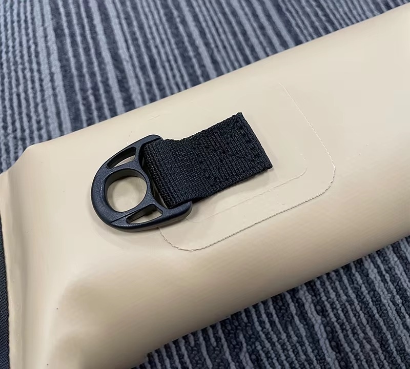Roll-Top Waterproof Long Gun Dry Bag — carrying and construction detail