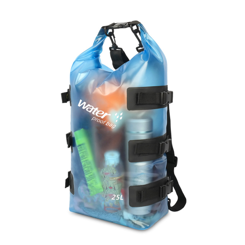 Blue Translucent Dry Bag
