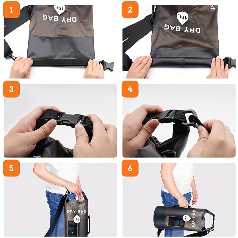 Dark Two-Tone Dry Bag reference thumbnail