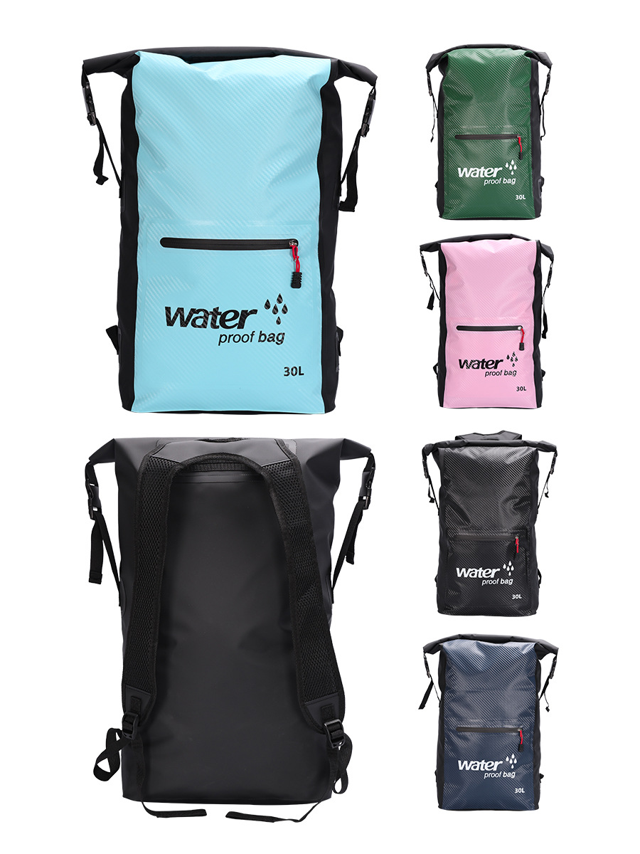 Two-Tone Textured Backpack reference thumbnail