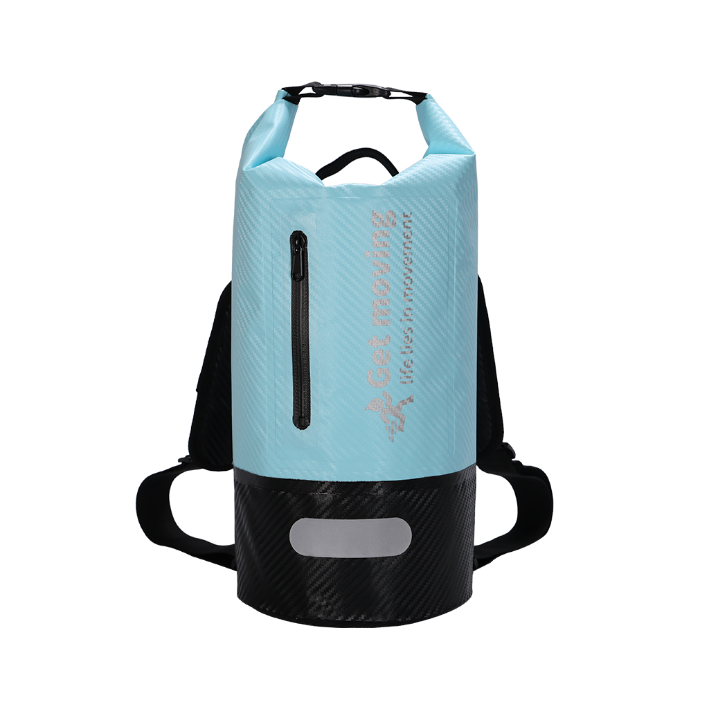 Contrast-Base Textured Dry Bag