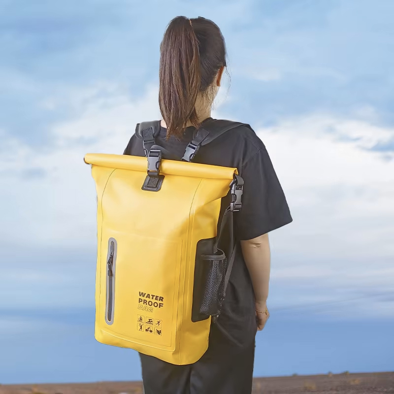 Coated Front-Zip Backpack reference thumbnail
