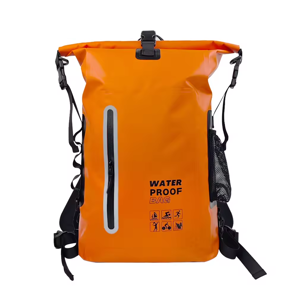 Coated Front-Zip Backpack reference thumbnail