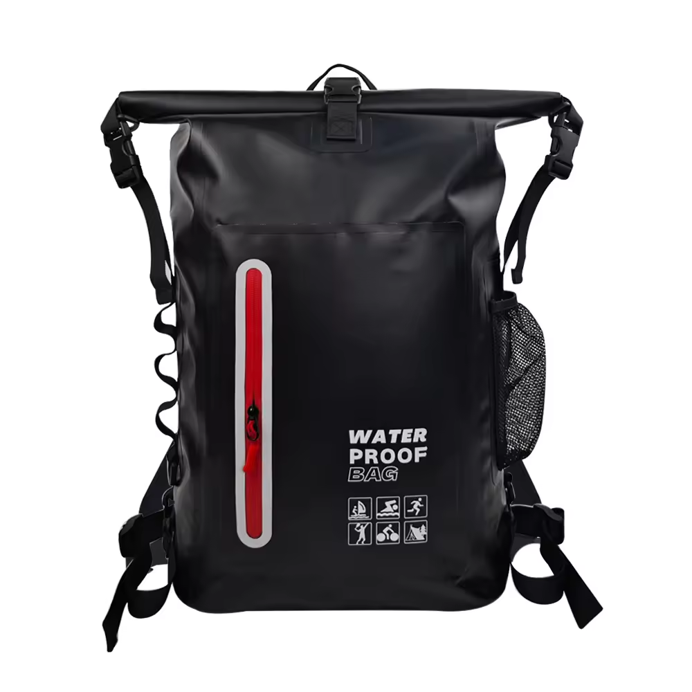 Coated Front-Zip Backpack reference thumbnail