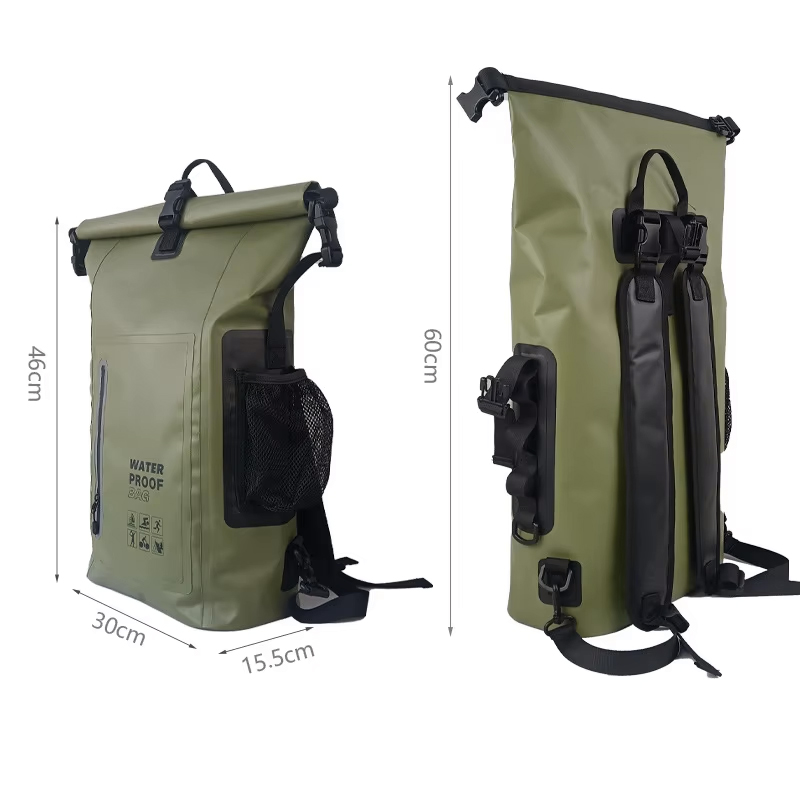 Coated Front-Zip Backpack reference thumbnail