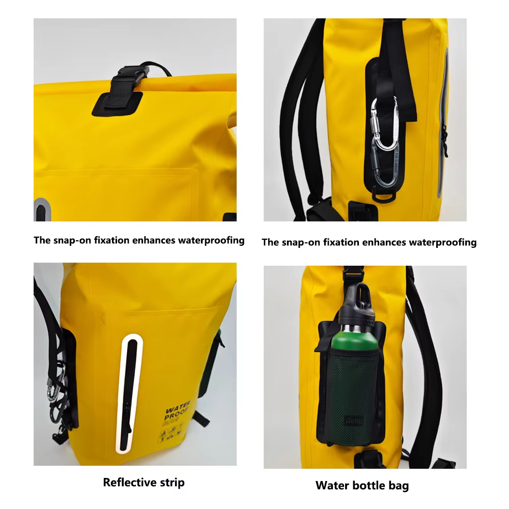 Coated Front-Zip Backpack reference thumbnail