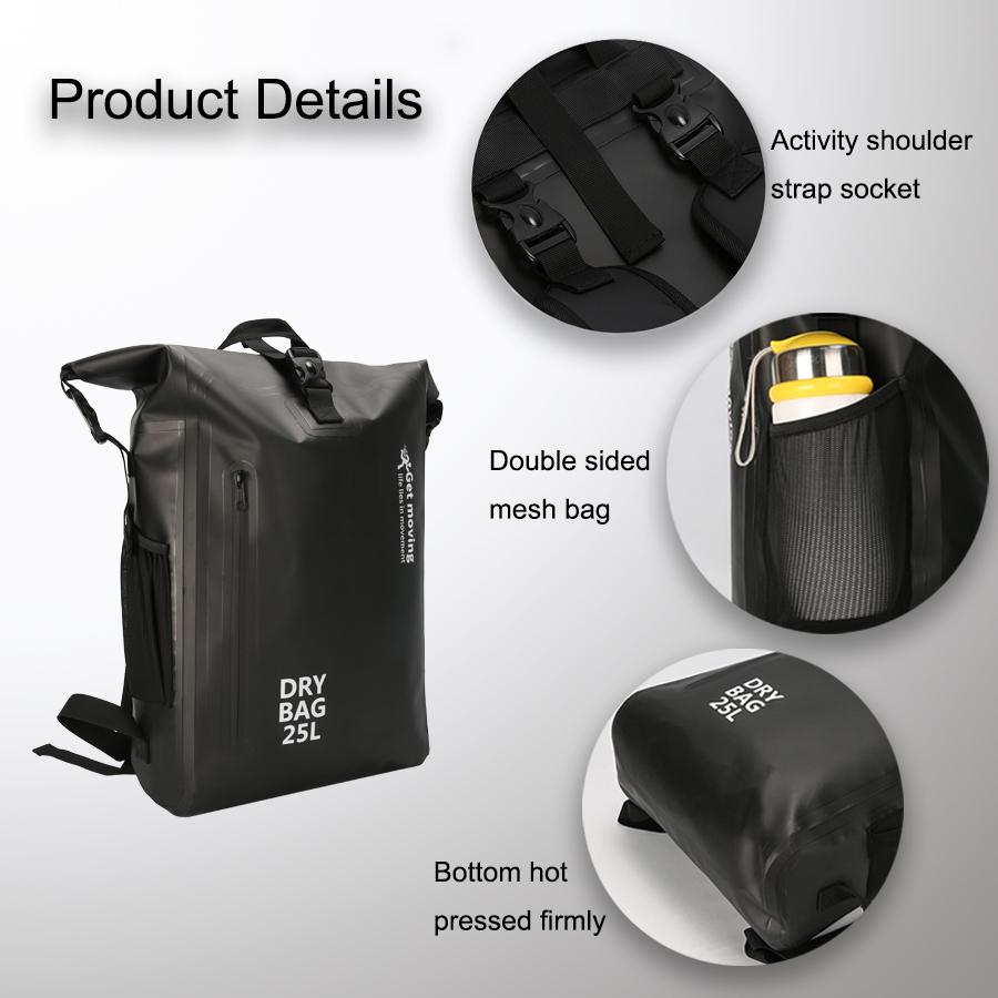 Inner-Pocket Roll-Top Backpack reference thumbnail