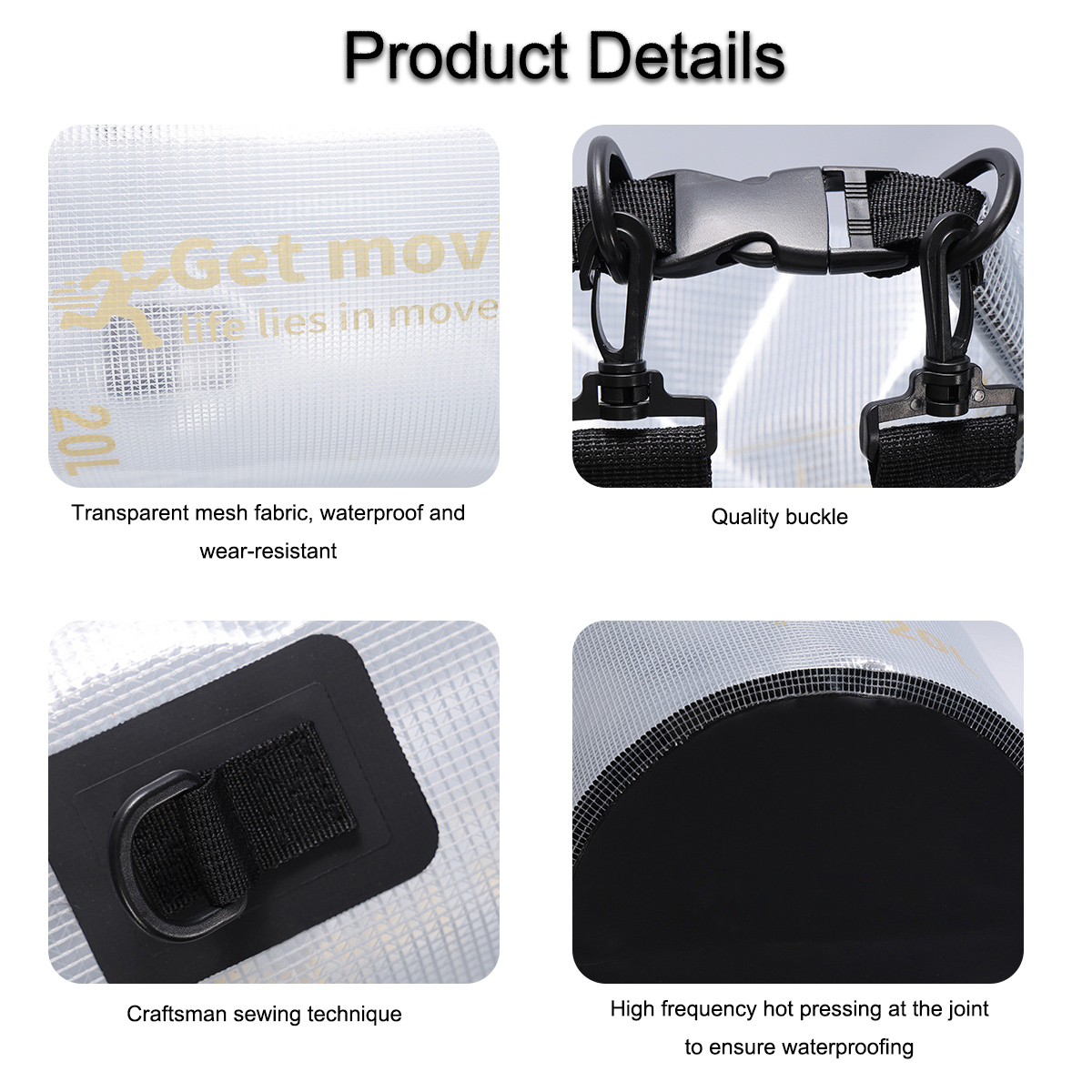 Translucent Grid Dry Bag reference thumbnail